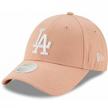 New Era Los Angeles Dodgers 9forty Adjustable Women Cap League Essential Rose/White - One-Size