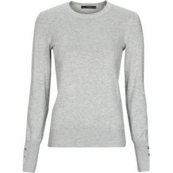 Guess Women's ELINOR Crew Neck Sweater in Grey