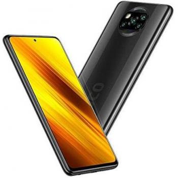POCO X3 NFC - Smartphone 6.67” FHD+, 6 + 128GB, Snapdragon 732G, 64 MP con IA, Quad-cámara, 5160 mAh, color Gris sombra [Versión ES/PT]