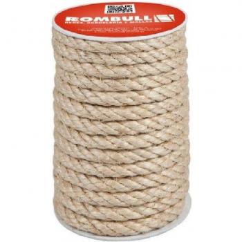 Carrete de Cuerda Sisal Cableada 4 Cabos 8mm x 15m