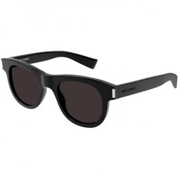 Saint Laurent Black Unisex Sunglasses - ONE SIZE