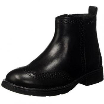 Geox Jr Sofia F, Botas para Niñas, Negro