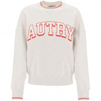 Autry oversized varsity sweatshirt - XS Grey