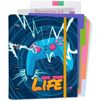 Carpeblock 4 anillas gamer One More Life