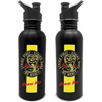 Pyramid International Cobra Kai Botella, 500 milliliters, Acero Inoxidable, Multicolor