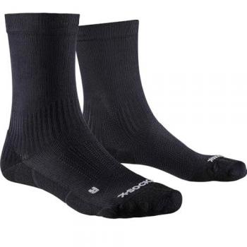 X-Socks Calcetines Core Sport Crew Negro, Unisex adulto, Opal Black/Arctic White, tallas 39-41