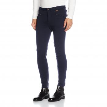 HKM Hombre Equitación Basic, todo el año, hombre, color Azul - azul oscuro, tamaño 46 [DE 44]