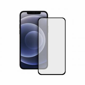 Protector de Pantalla Cristal Templado Doble Adhesivo Borde Negro para iPhone 13 Pro Max KSIX