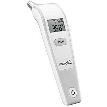 Microlife IR 150 Termómetro Infrarrojos de Oído con Tecnología limpiaCrean Me