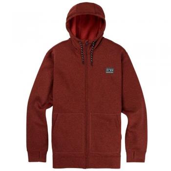 Burton Sudadera Oak Full-Zip Bitters Heather, Large