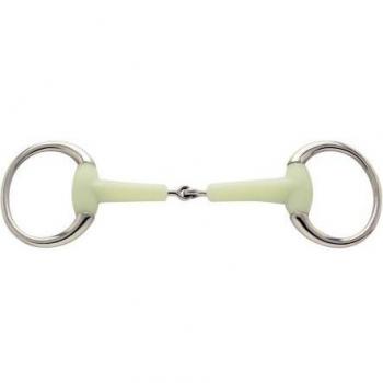 PFIFF - Bocado para Caballos de hípica, tamaño 12,5 cm, Color Blanco