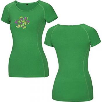 Ocun Bamboo Meadow - Camiseta Manga Corta Mujer - Verde Talla S 2019