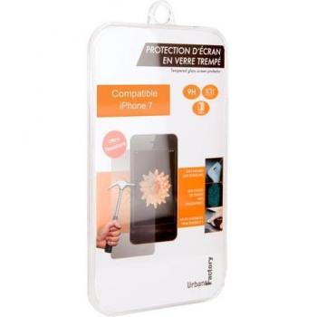 Protector de Pantalla de Vidrio Templado Transparente para iPhone 7 - Urban Factory