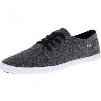 Globe Skateboard Shoes Red Belly Black Denim Size 8