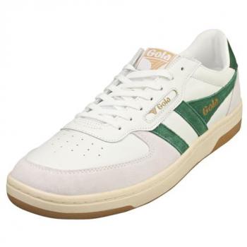 Gola Hawk Men's Leather Sneakers - White