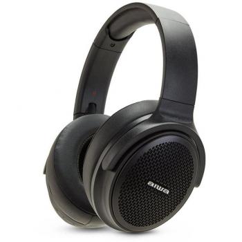 Aiwa HST-250BT/BK Auriculares Inalámbricos con Micrófono Bluetooth Negro