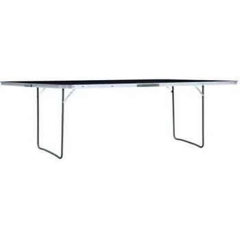 Klappbarer Campingtisch Grau Aluminium 240 x 60 cm