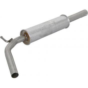 Silenciador trasero e intermedio BOSAL 233-637, compatible con vehículos específicos, fabricado en acero inoxidable, diseñado para reducir el ruido del escape y mejorar el rendimiento del motor