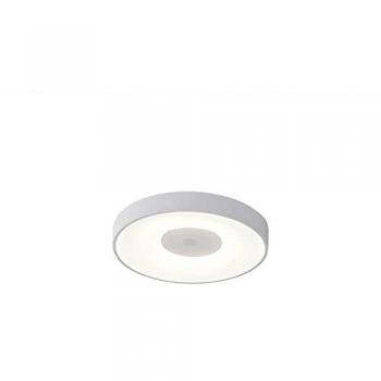 Plafón LED Dimable Coin 56W Blanco Ø38 cm con Mando a Distancia 2700K-5000K, 2500lm, 3 Años de Garantía