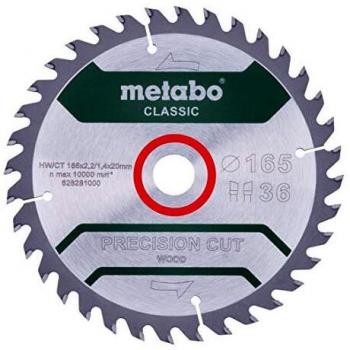 Metabo 628281000 PrecisionCutClassic 165x20 36WZ 15°