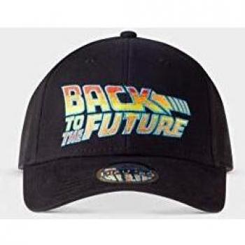 Branpresto Ba655006bft Gorra béibol Regreso al Futuro Logo, Negro, Talla única para Hombre