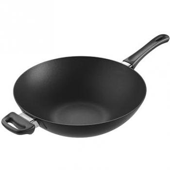 SCANPAN Classic 32cm Ceramic Non-Stick Wok with Rack and Sticks