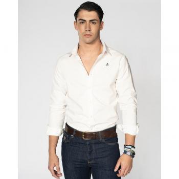 Camisa de hombre Harper & Neyer manga larga blanca