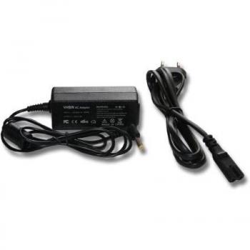 vhbw Notebook Laptop Cargador, Fuente de alimentación para Toshiba Netbook NB100-12S PLL10E-01U02DCE, NB100-A100B, NB105, PLL10E-00D02CGR, PLL10E-00X00TEN