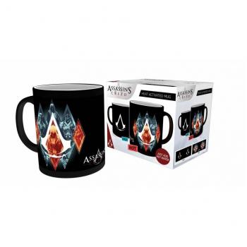 Blade Representaciones Taza termosensible, Ceramica, Negra