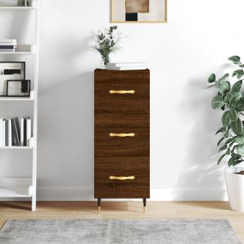 Aparador de madera contrachapada 34,5x34x90 cm Mueble de Almacenaje de Salón, Buffet para salón, Armario Auxiliar, Armario de Almacenamiento Vidaxl - Aparador madera