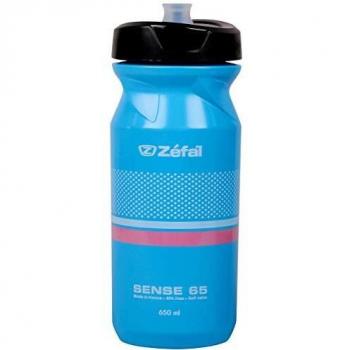 Bidón ZEFAL Sense Soft 65 Azul/Rosa/Blanco, 650 ml