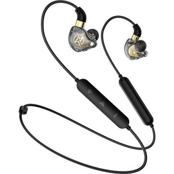 Auriculares Inalámbricos SZKOSTON BX-02, Casco Deportivo HiFi Bluetooth 5.0 con Micrófono y Cancelación de Ruido, Graves Potentes