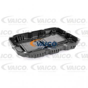 VAICO V30-2682 - Juego de filtros hidráulicos para caja de cambios automática, incluye aceite y tapa del cárter