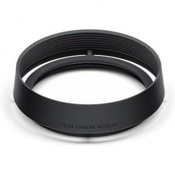 Leica Lens Hood for Q Cameras - Black Anodized Finish