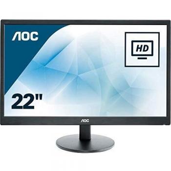 AOC Monitor E2270SWHN - 22 Full HD, 60 Hz, TN, VESA, 1920x1080, 200 cd/m, D-SUB, HDMI 1x1.4