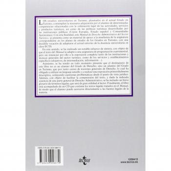 Manual de Derecho Administrativo del sector turístico: Contiene CD