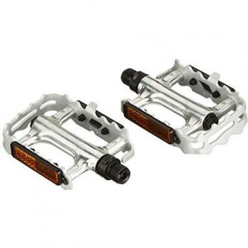 VP Comp Silver MTB Pedals with Reflectors