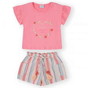 CONJUNTO BEBÉ NIÑA RAYAS
