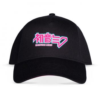 Gorra Ajustable Hatsune Miku con Logo de Béisbol