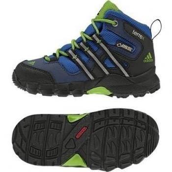 adidas Terrex - Zapatillas para deportes de exterior para niño blubea/cblack/sesogr blubea/cblack/sesogr Talla:21