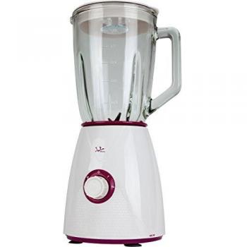 Jata BT263 Batidora de Vaso Capacidad 1,5 l Cuchilla Dentada de Acero Inoxidable 2 Velocidades y Pulse Vaso de Cristal