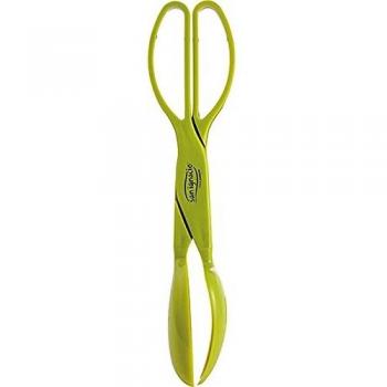 Juego de Pinzas de Ensalada Helpy San Ignacio 28.7x6.5x6.5cm - Utensilios de Cocina, material plástico, diseño ergonómico, fácil manejo, apto para lavavajillas