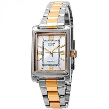 Casio Collection LTP-1234PSG-7A, Reloj para Mujer, Bicolor