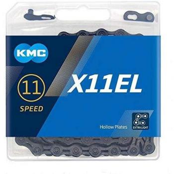 KMC Unisex's X11el Chain, Black, 118 Link