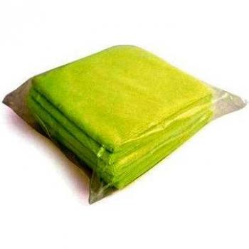 Bentley Microfibre Cleaning Cloths for Dry or Damp Multisurface Use Yellow Ref SPCMFC02Y - Pack 6