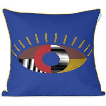 Funda de Cojín Decorativo Happyfriday Delaunay 50x50 Cm | Estilo Art Deco