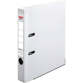 Carpeta Herlitz maX.file protect plus A4, 50 mm, blanca