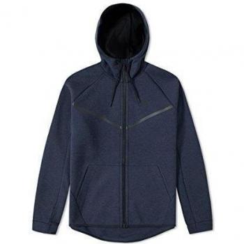 Nike M Nsw Tch Flc Wr Hoodie Fz - Sudadera para hombre, color azul, talla 2XL