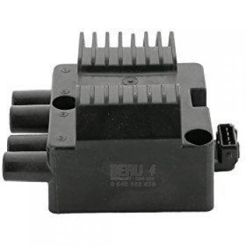 Bobina de encendido BERU ZSE026 para OPEL Astra, Corsa y Tigra - 12V, 4 conexiones
