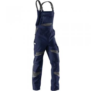 Mono de Trabajo Kübler ActiviQ Latzhose 3250, Talla 48, Color Azul Oscuro/Antracita